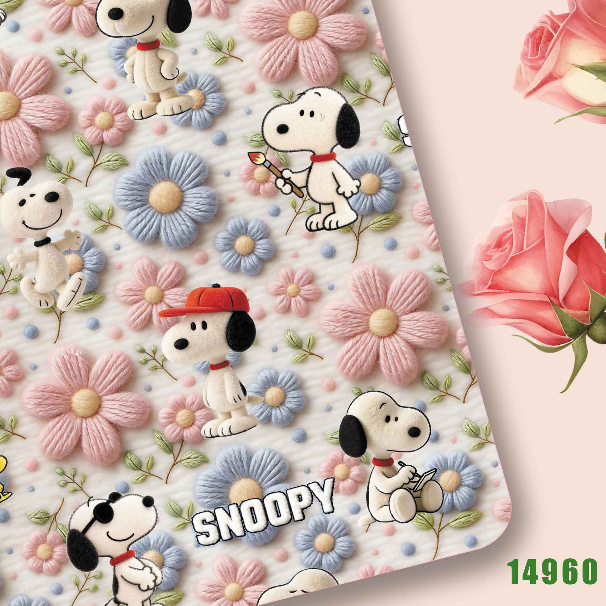 Sewing Production - TAKARA TOMY Snoopy fabric140CM Cartoon Polyester