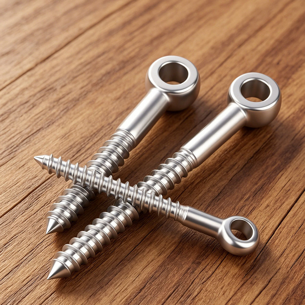 Hook Eye Fastener - M4 M5~M10 316 Stainless Steel Eye