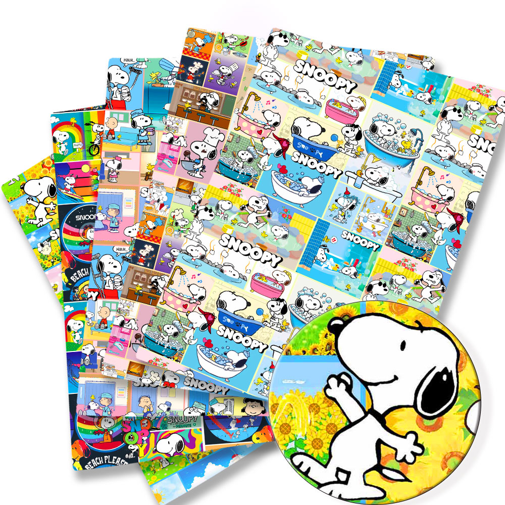 Sewing Production - TAKARA TOMY Snoopy fabric140x50CM Cartoon printed