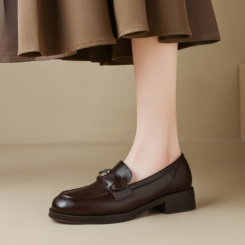 Sewing Latex - Elegant Slip-On Shoes for Women with