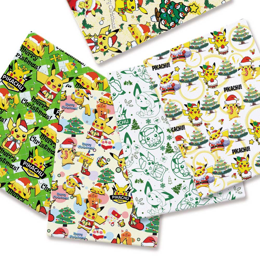 Sewing Production - Pokemon Cartoon Fabric140*50cm Handmade Sewing Patchwork