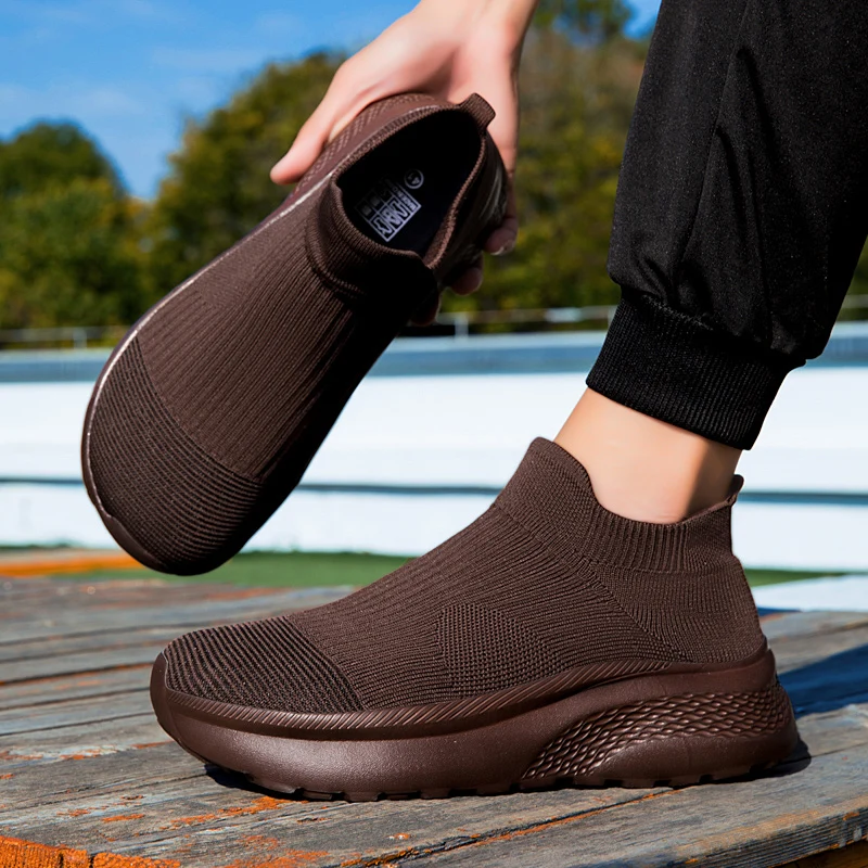 Wide Toe Knit Sneakers Men Wom - огляд і ціна Knit Stabilizer Stretch