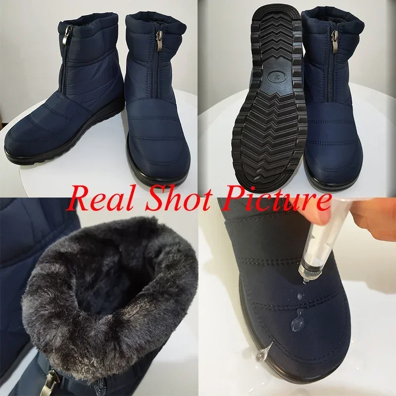 Non Slip Waterproof Snow Boots - огляд і ціна Sewing Front Zipper