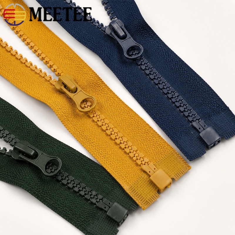 5Pcs 40-120cm 5# Resin Plastic - огляд і ціна Sewing Front Zipper