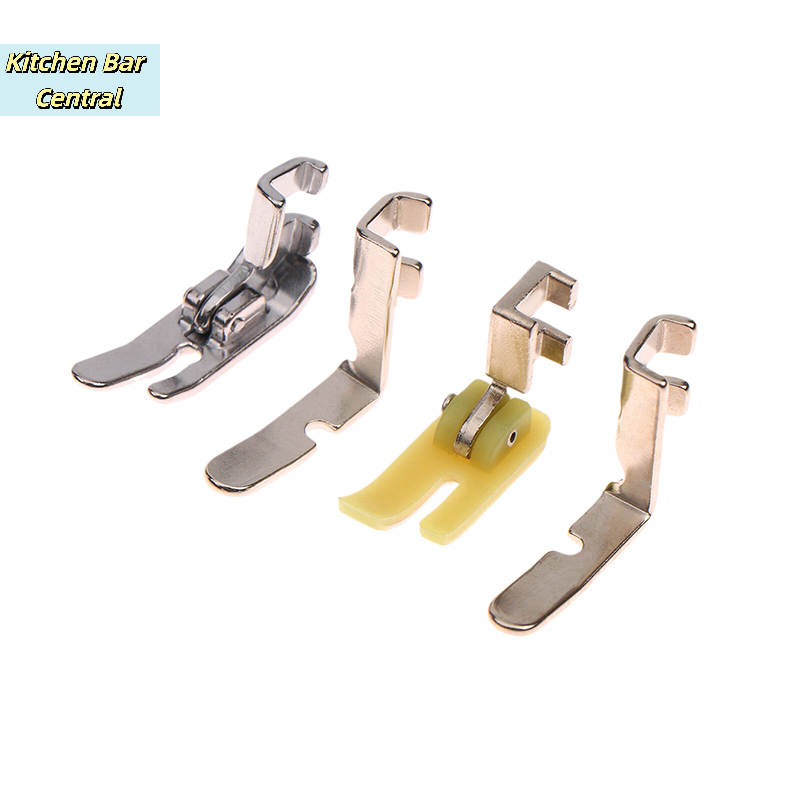 【4Pcs Old Sewing Machine Zippe - огляд і ціна Zipper Foot Presser