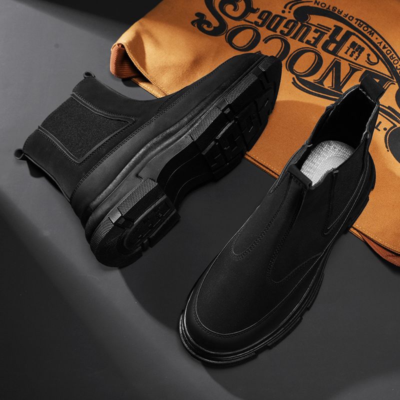 Men's High Cut Boots British S - огляд і ціна Sewing Latex