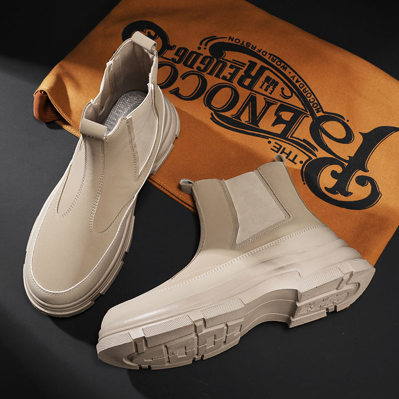 Men's High Cut Boots British S - огляд і ціна Sewing Latex