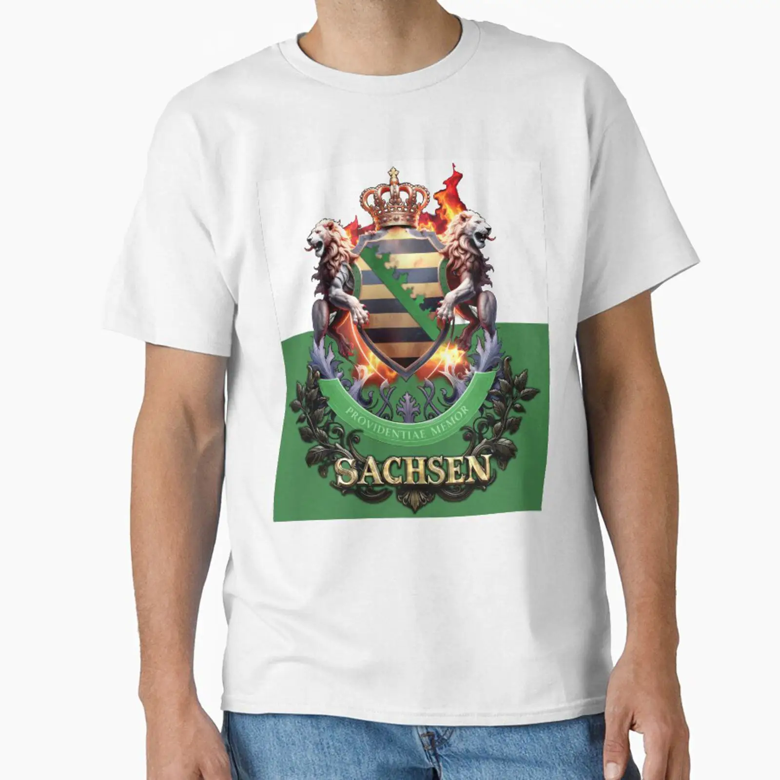 Saxony Coat of Arms designed a - огляд і ціна Knit Stabilizer Stretch