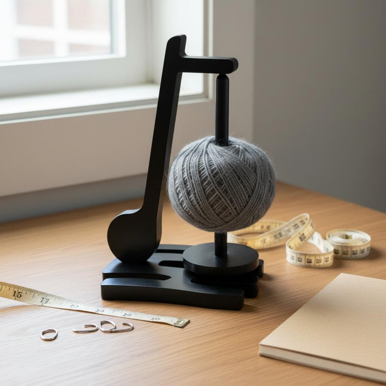 Wooden Yarn Holder 360° Rotati - огляд і ціна Sewing Knit
