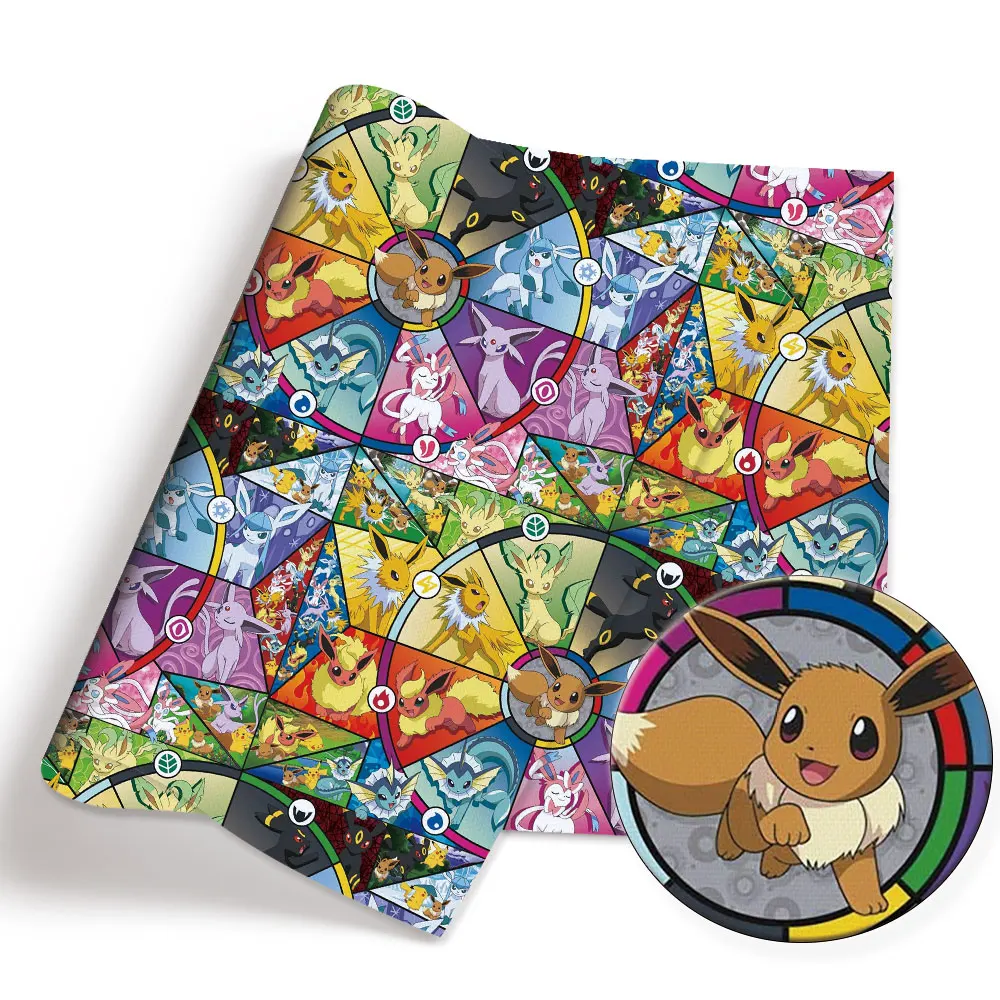 Pokemon Cartoon Fabric140*50cm - огляд і ціна Sewing Production