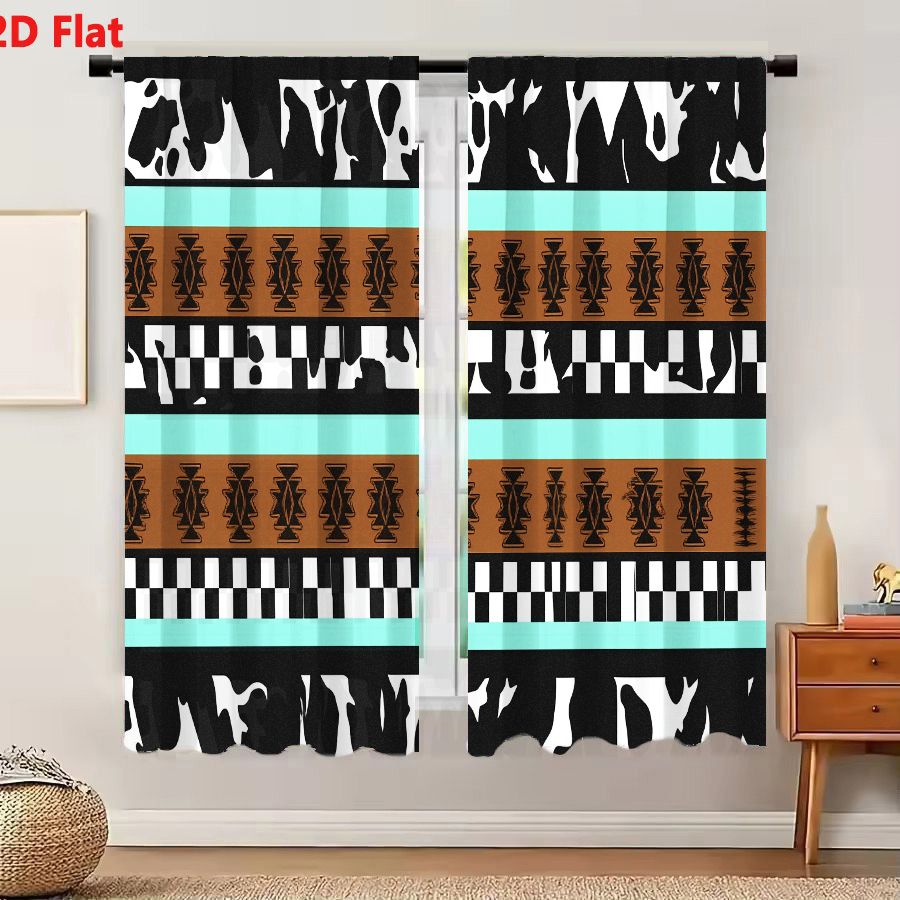 2Pcs Curtains 2D Flat Geometri - огляд і ціна Century Textile & Sewing Supply By Owner