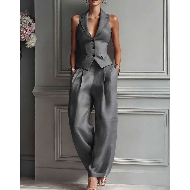 2026 Summer Women Two Piece Se - огляд і ціна Sewing Vest