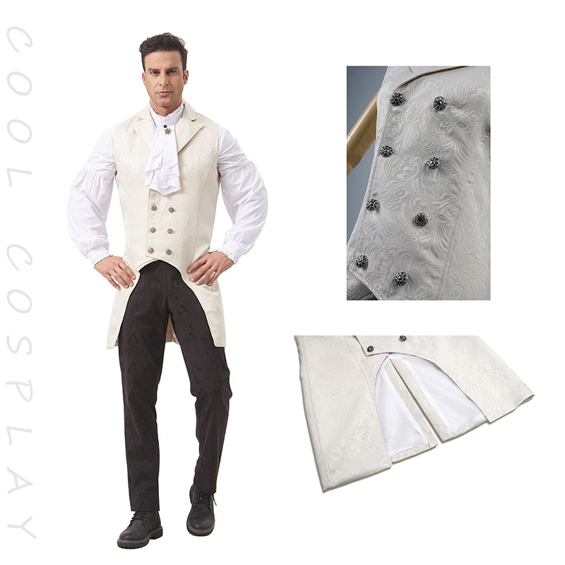 Medieval Renaissance Tailcoat  - огляд і ціна Sewing Vest