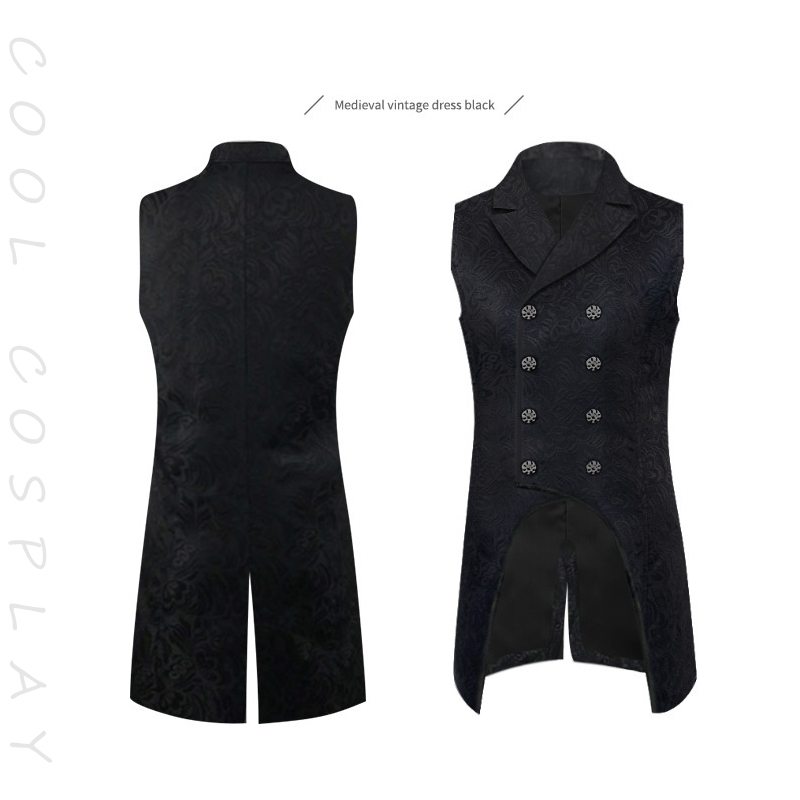 Medieval Renaissance Tailcoat  - огляд і ціна Sewing Vest