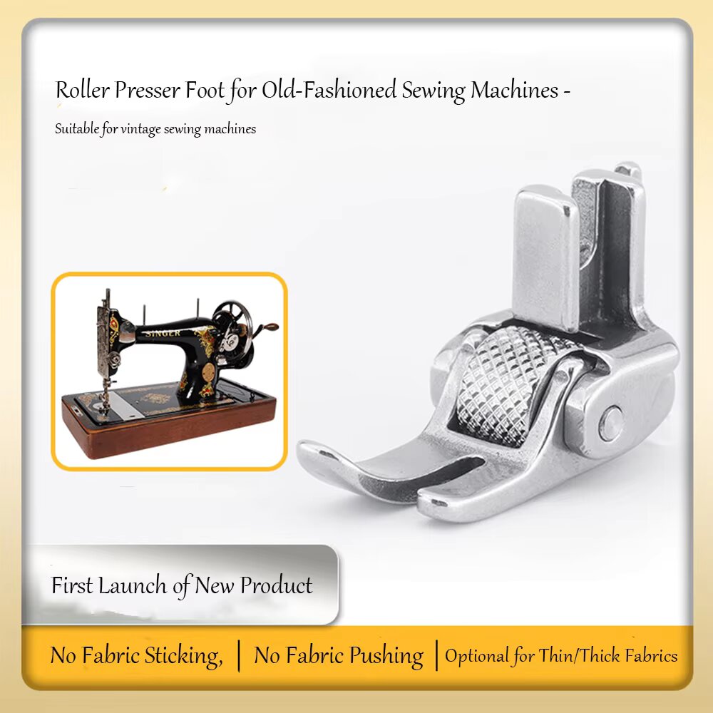 All Steel Roller Presser Foot  - огляд і ціна Sewing Expert