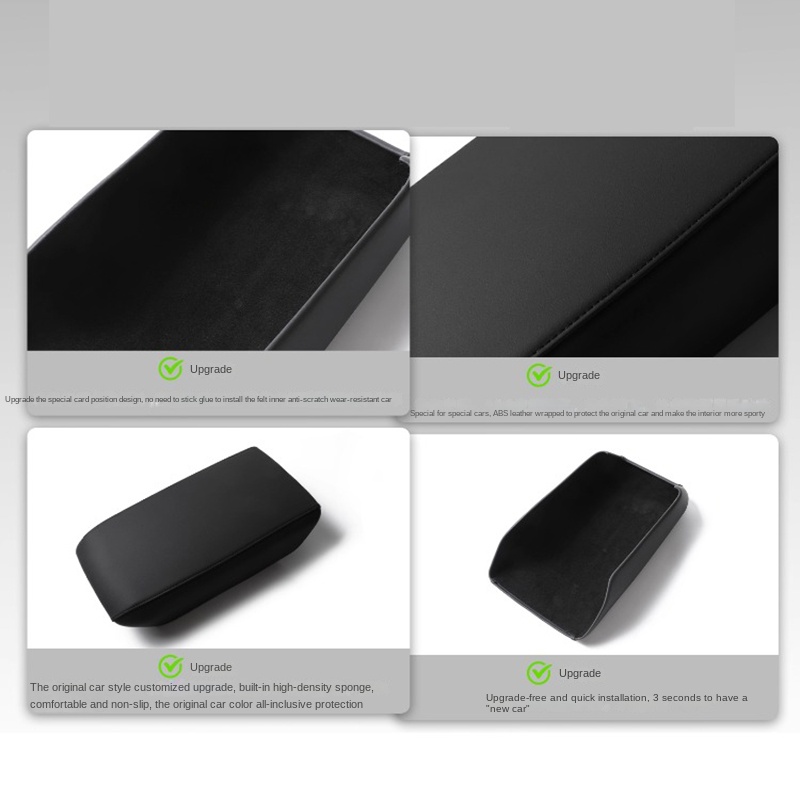 Hard Shell Leather Armrest Box - огляд і ціна Sewing Knit
