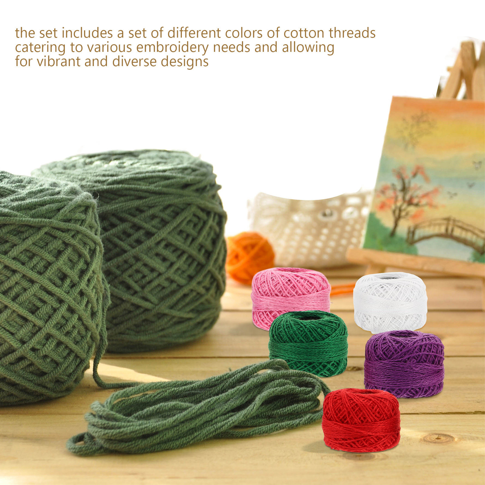 12Pcs Cotton Embroidery Floss  - огляд і ціна Sewing Knit