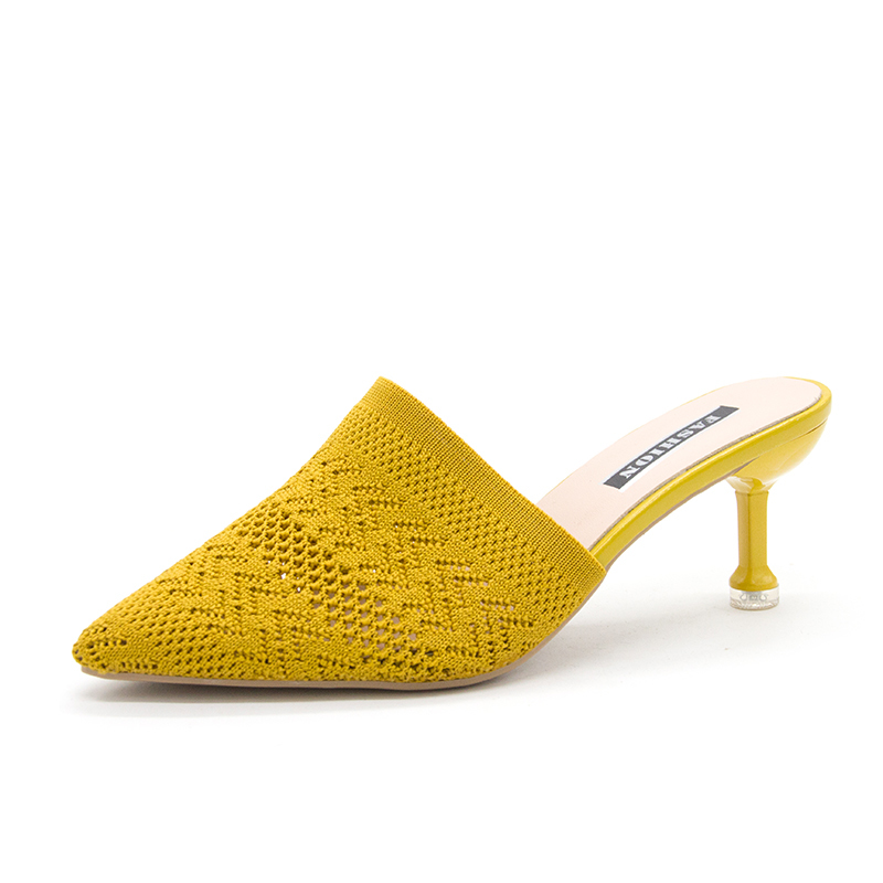 Summer Women Slippers Yellow B - огляд і ціна Sewing Knit