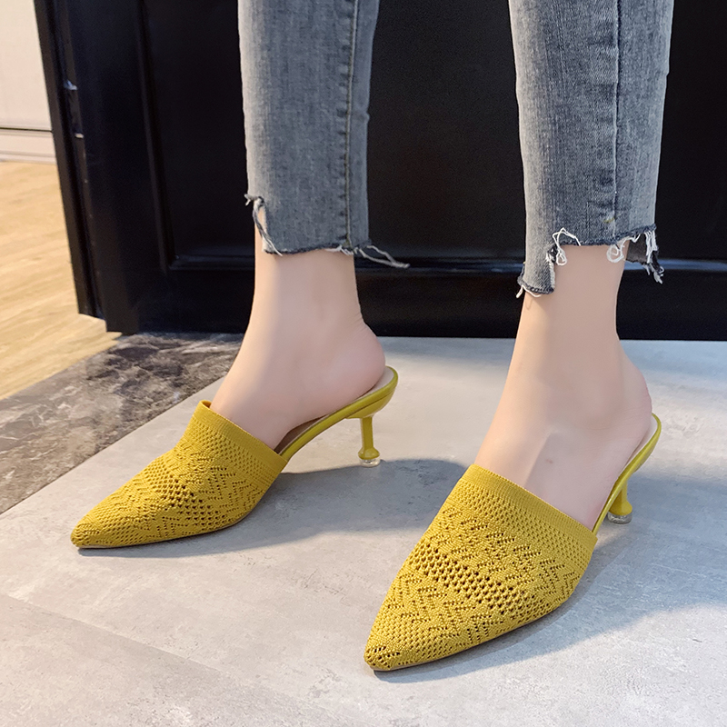 Summer Women Slippers Yellow B - огляд і ціна Sewing Knit
