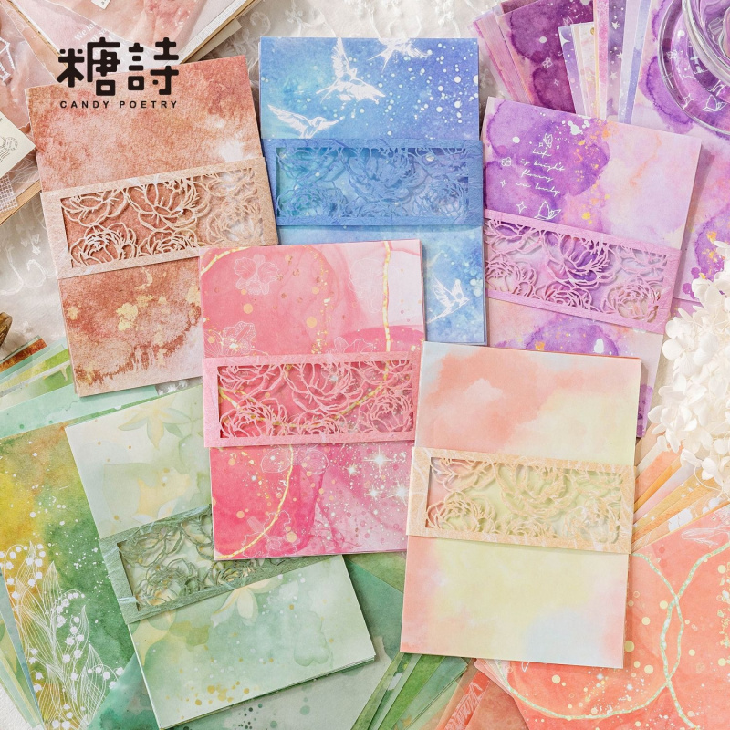 20pcs/lot Vintage Colorful Omb - огляд і ціна Pattern Tissue Paper