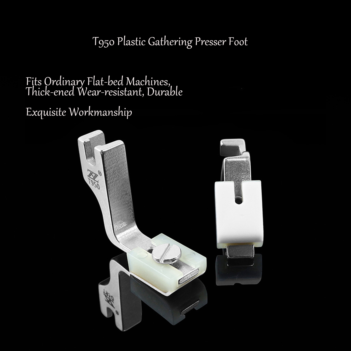 T950 Teflon Plastic Gathering  - огляд і ціна Sewing Expert