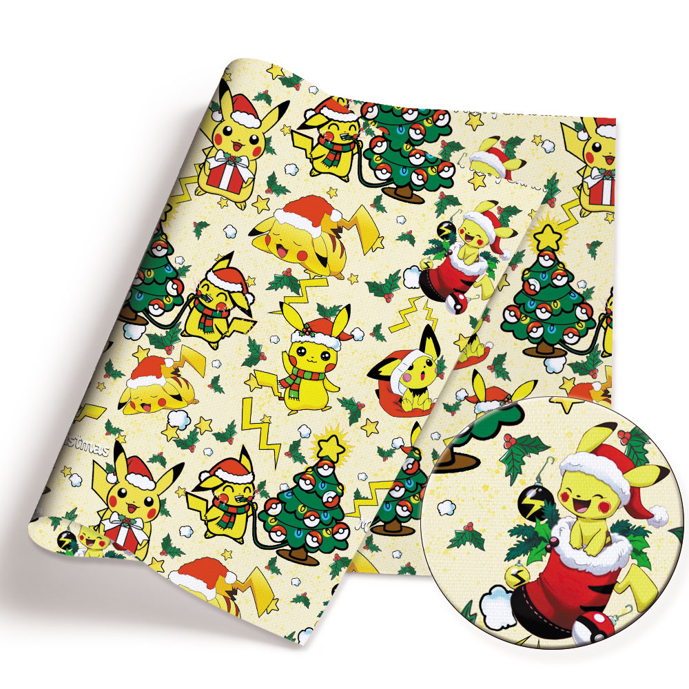 Pokemon Cartoon Fabric140*50cm - огляд і ціна Sewing Production