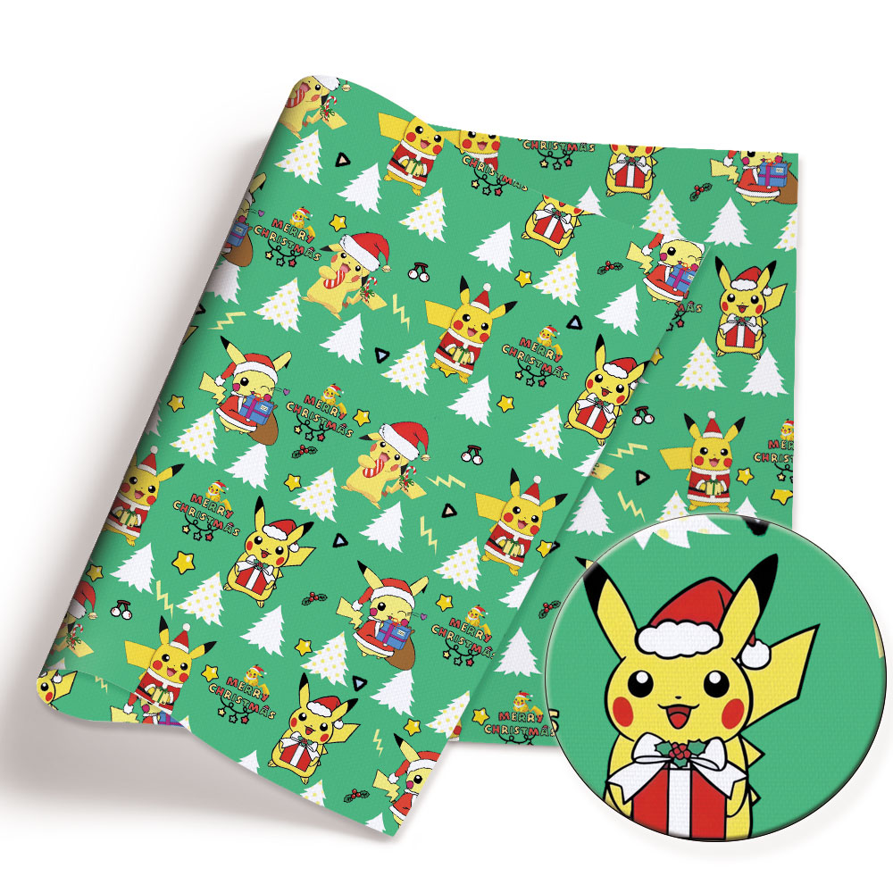 Pokemon Cartoon Fabric140*50cm - огляд і ціна Sewing Production