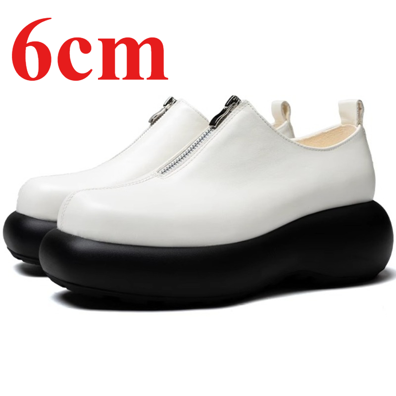 Derby Shoes for Men's Height I - огляд і ціна Sewing Front Zipper