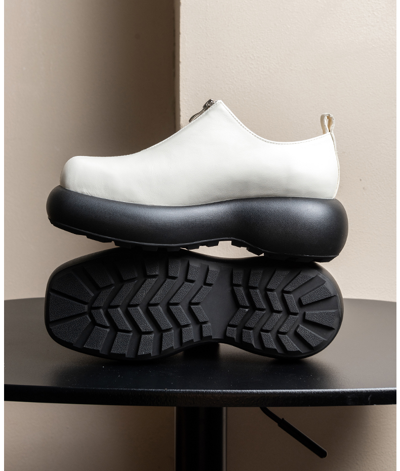 Derby Shoes for Men's Height I - огляд і ціна Sewing Front Zipper