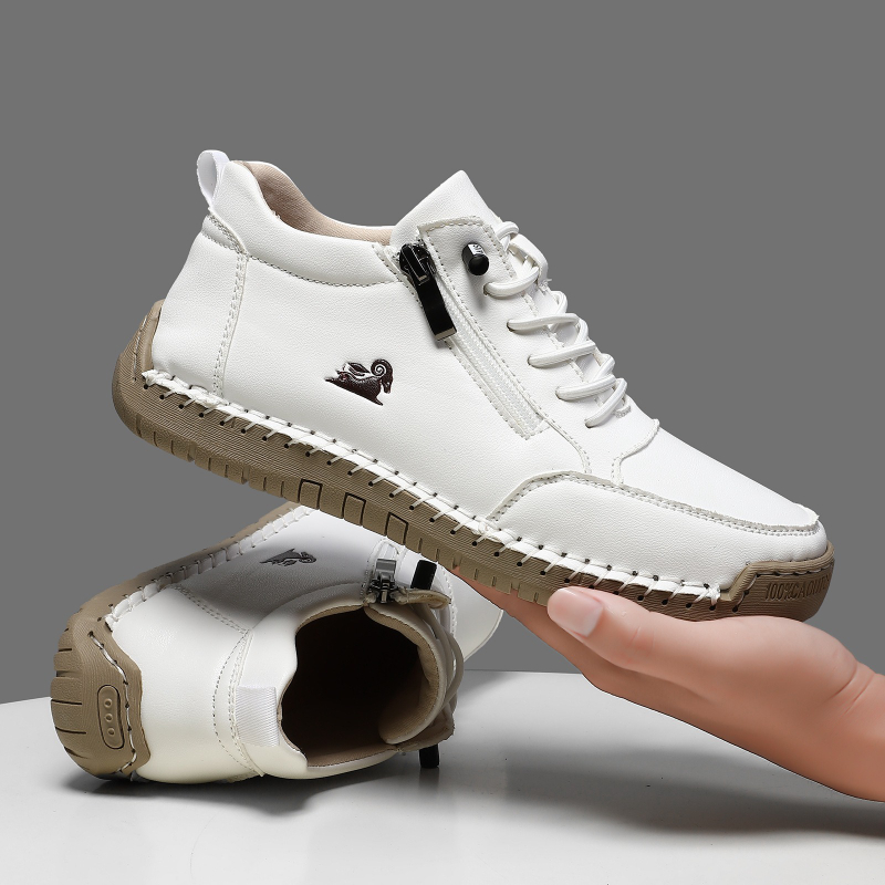 Women's Sneakers Handmade Leat - огляд і ціна Sewing Latex