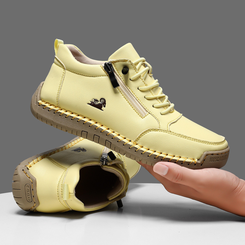 Women's Sneakers Handmade Leat - огляд і ціна Sewing Latex