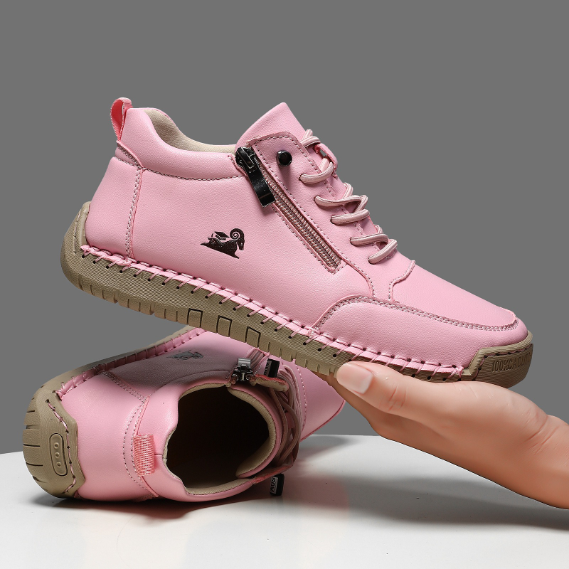Women's Sneakers Handmade Leat - огляд і ціна Sewing Latex