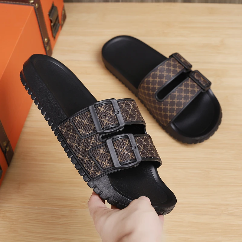 Summer Fashion Men Slippers Co - огляд і ціна Sewing Latex