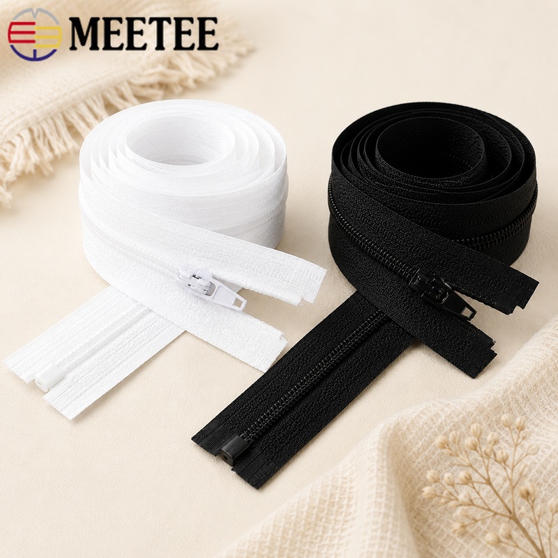 5/10Pcs 40-300cm 3# Nylon Zipp - огляд і ціна Sewing Front Zipper